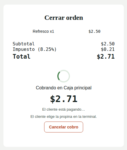 Esperando al cliente