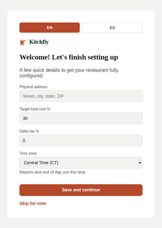 Onboarding