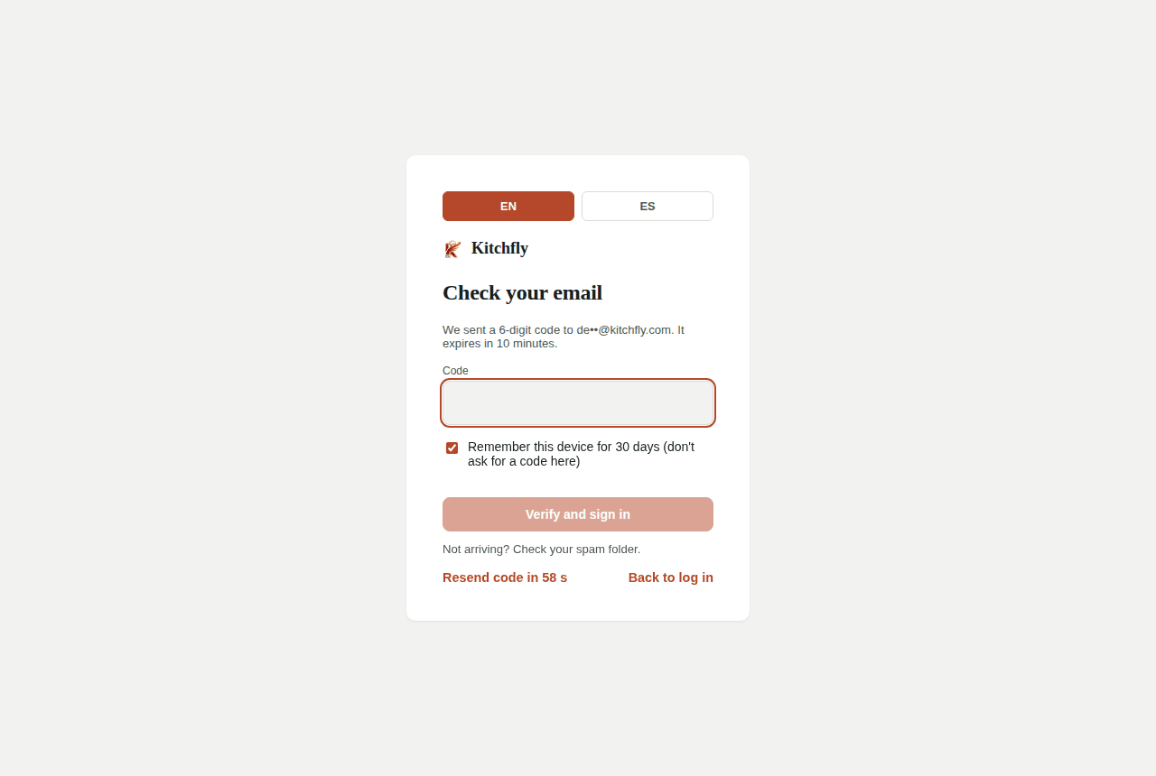 Check your email